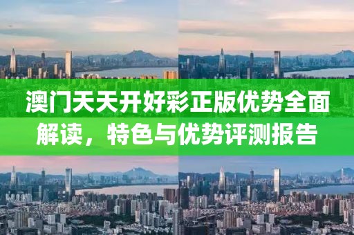 2024澳门天天开好彩大全正版优势评测