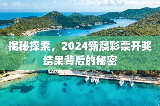 揭秘探索，2024新澳彩票开奖结果背后的秘密