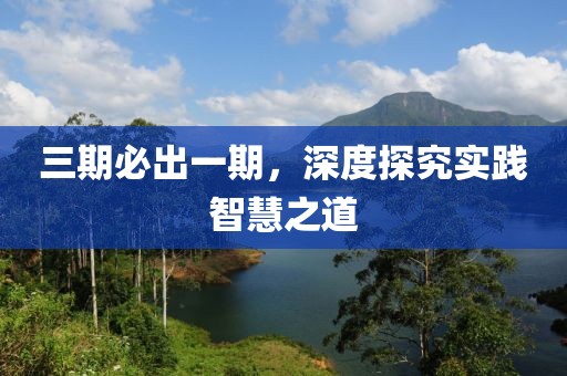 三期必出一期