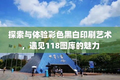 探索与体验彩色黑白印刷艺术，遇见118图库的魅力