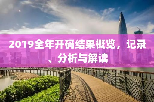 2019全年开码结果概览，记录、分析与解读