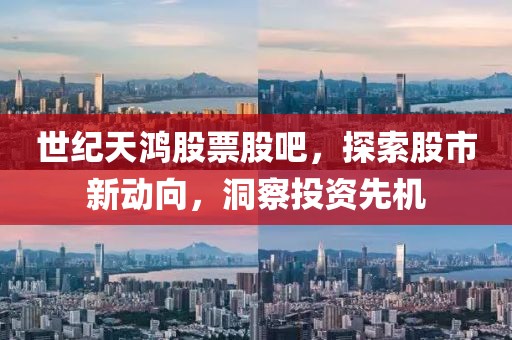 世纪天鸿股票股吧，探索股市新动向，洞察投资先机