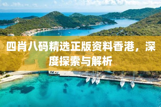 四肖八码精选正版资料香港，深度探索与解析