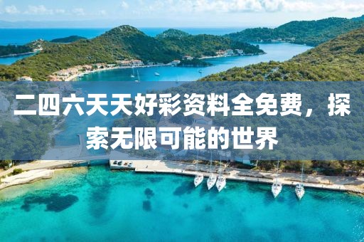 二四六天天好彩资料全免费，探索无限可能的世界