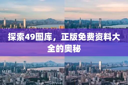 探索49图库，正版免费资料大全的奥秘
