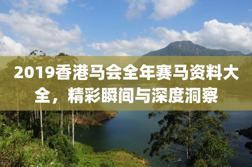 2019香港马会全年赛马资料大全，精彩瞬间与深度洞察