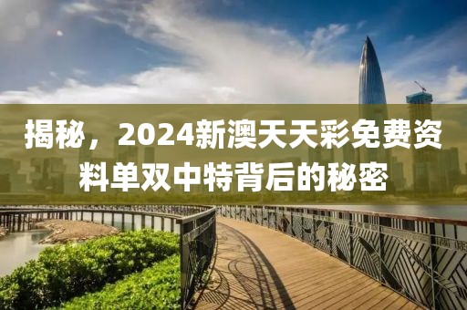 2024新澳天天彩免费资料单双中特