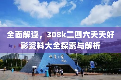 全面解读，308k二四六天天好彩资料大全探索与解析