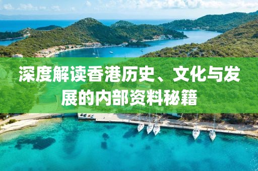 深度解读香港历史、文化与发展的内部资料秘籍