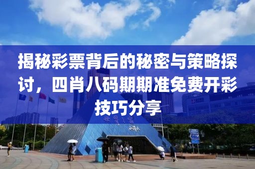 揭秘彩票背后的秘密与策略探讨，四肖八码期期准免费开彩技巧分享
