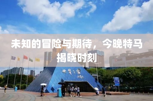 未知的冒险与期待，今晚特马揭晓时刻