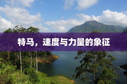 特马，速度与力量的象征