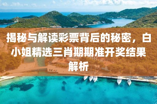 揭秘与解读彩票背后的秘密，白小姐精选三肖期期准开奖结果解析