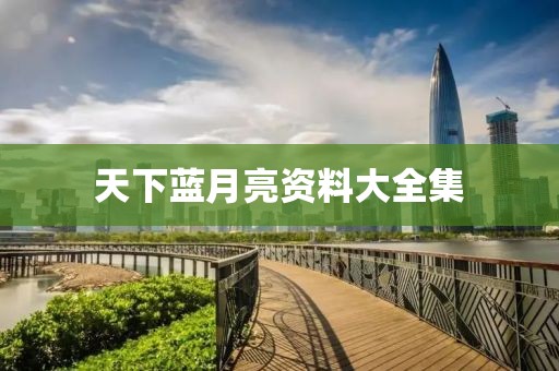 天下蓝月亮资料精选大全