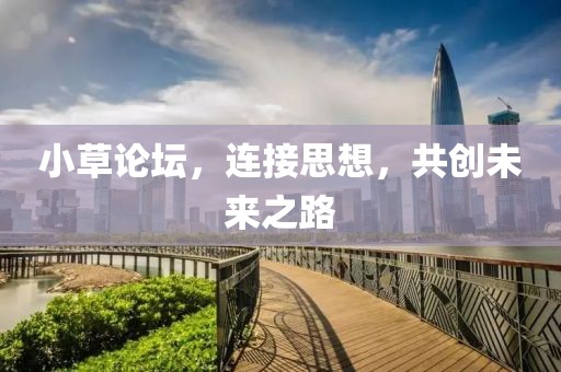小草论坛，连接思想，共创未来之路