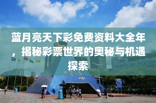 蓝月亮天下彩免费资料大全年，揭秘彩票世界的奥秘与机遇探索