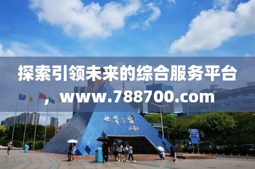 探索引领未来的综合服务平台，www.788700.com