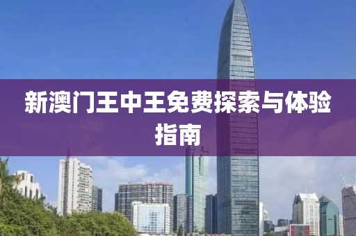 新澳门王中王免费探索与体验指南
