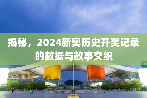 揭秘，2024新奥历史开奖记录的数据与故事交织