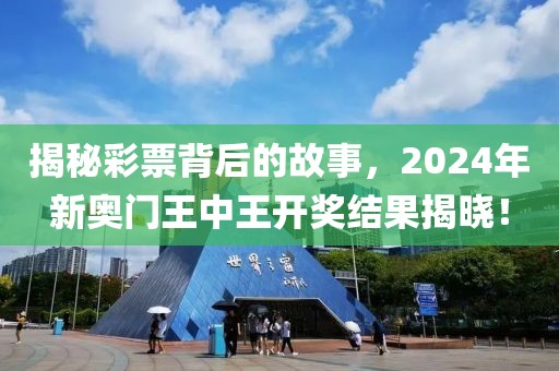 揭秘彩票背后的故事，2024年新奥门王中王开奖结果揭晓！