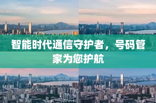 智能时代通信守护者，号码管家为您护航