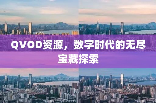 QVOD资源，数字时代的无尽宝藏探索
