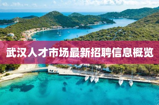 武汉人才市场最新招聘信息概览