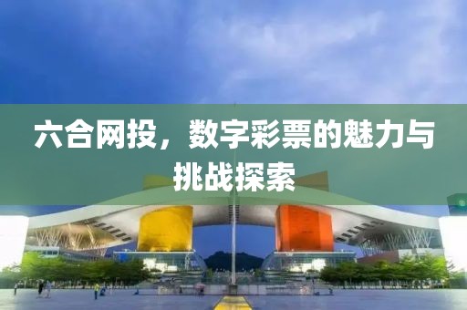 六合网投，数字彩票的魅力与挑战探索
