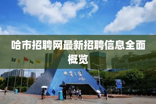 哈市招聘网最新招聘信息全面概览