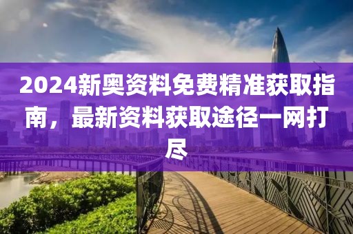 2024新奥资料免费精准