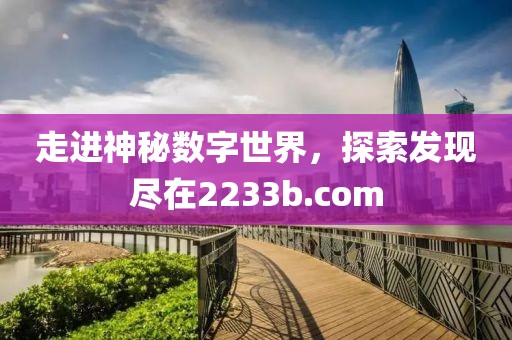 走进神秘数字世界，探索发现尽在2233b.com