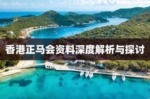 香港正马会资料深度解析与探讨