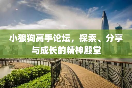 小狼狗高手论坛，探索、分享与成长的精神殿堂