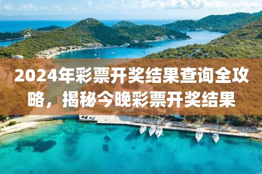 2024年彩票开奖结果查询全攻略，揭秘今晚彩票开奖结果