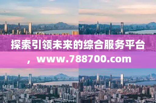 探索引领未来的综合服务平台，www.788700.com
