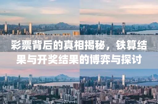 彩票背后的真相揭秘，铁算结果与开奖结果的博弈与探讨