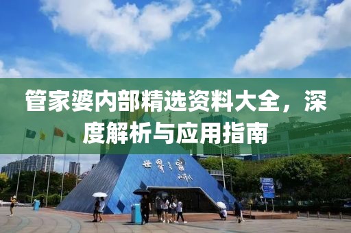 管家婆内部精选资料大全，深度解析与应用指南