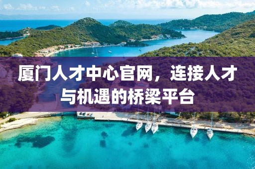 厦门人才中心官网，连接人才与机遇的桥梁平台