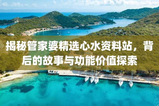 管家婆精选心水资料站