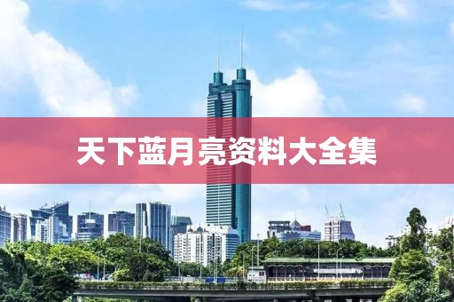 天下蓝月亮资料大全集
