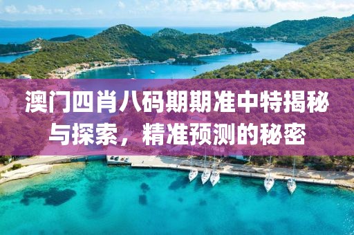 澳门四肖八码期期准中特揭秘与探索，精准预测的秘密