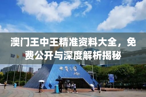 澳门王中王精准资料大全，免费公开与深度解析揭秘