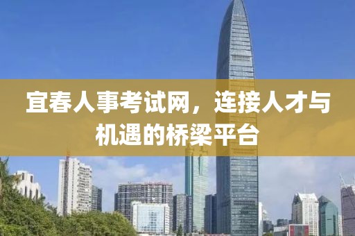 宜春人事考试网，连接人才与机遇的桥梁平台
