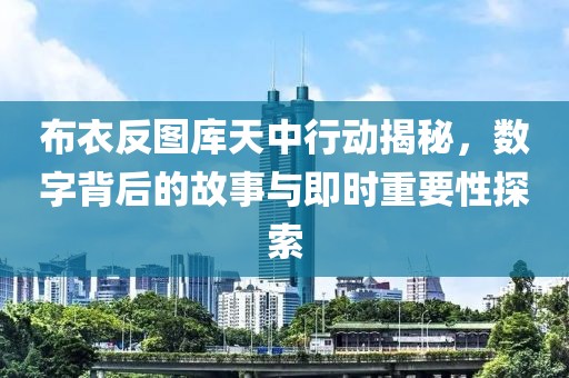 布衣反图库天中行动揭秘，数字背后的故事与即时重要性探索