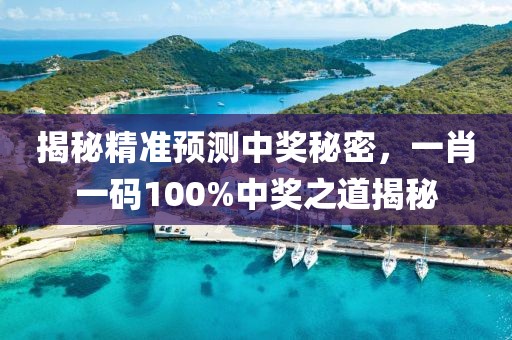 揭秘精准预测中奖秘密，一肖一码100%中奖之道揭秘