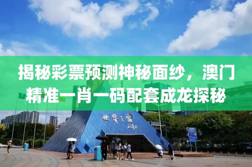 揭秘彩票预测神秘面纱，澳门精准一肖一码配套成龙探秘