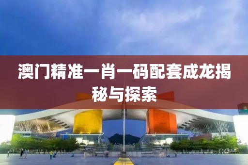 澳门精准一肖一码配套成龙揭秘与探索
