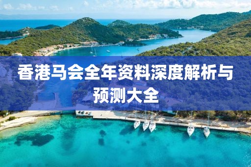 香港马会全年资料深度解析与预测大全