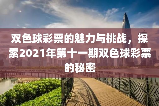 双色球彩票的魅力与挑战，探索2021年第十一期双色球彩票的秘密