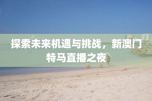 探索未来机遇与挑战，新澳门特马直播之夜